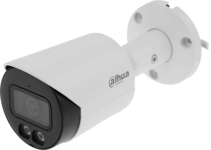 Камера видеонаблюдения IP Dahua DH-IPC-HFW2449S-S-IL-0280B,  1520p,  2.8 мм,  белый [dh-ipc-hfw2449sp-s-il-0280b]